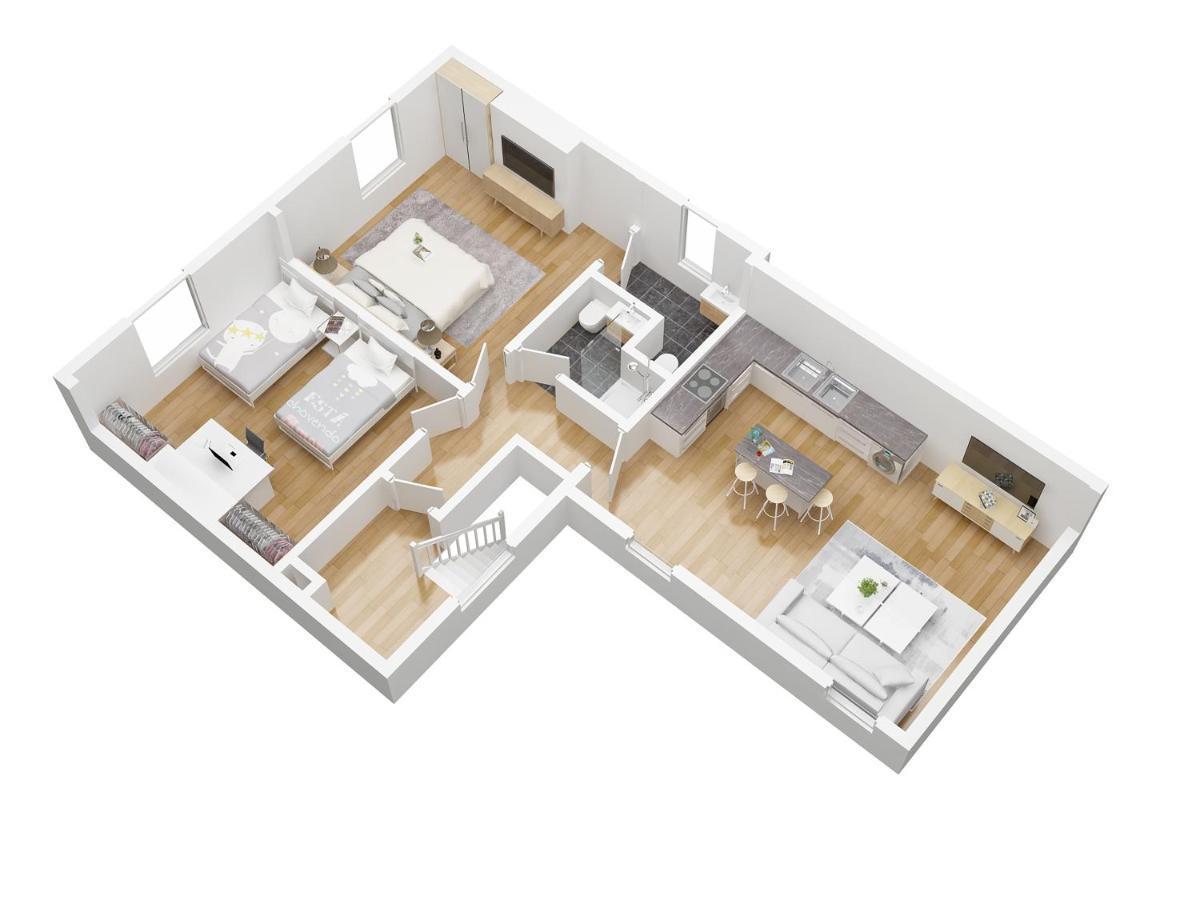The Nutcracker Suite - Self Check-In, Self-Catering Apartment For East Midlands Airport เค็กเวิร์ธ ภายนอก รูปภาพ